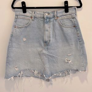 Zara denim skirt. Size L